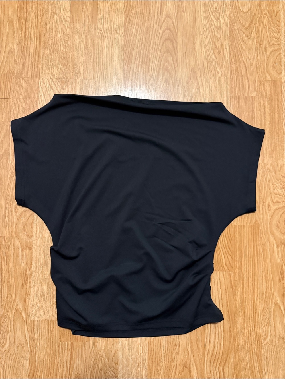 HALARA Black Dolman Sleeve Tunic Top